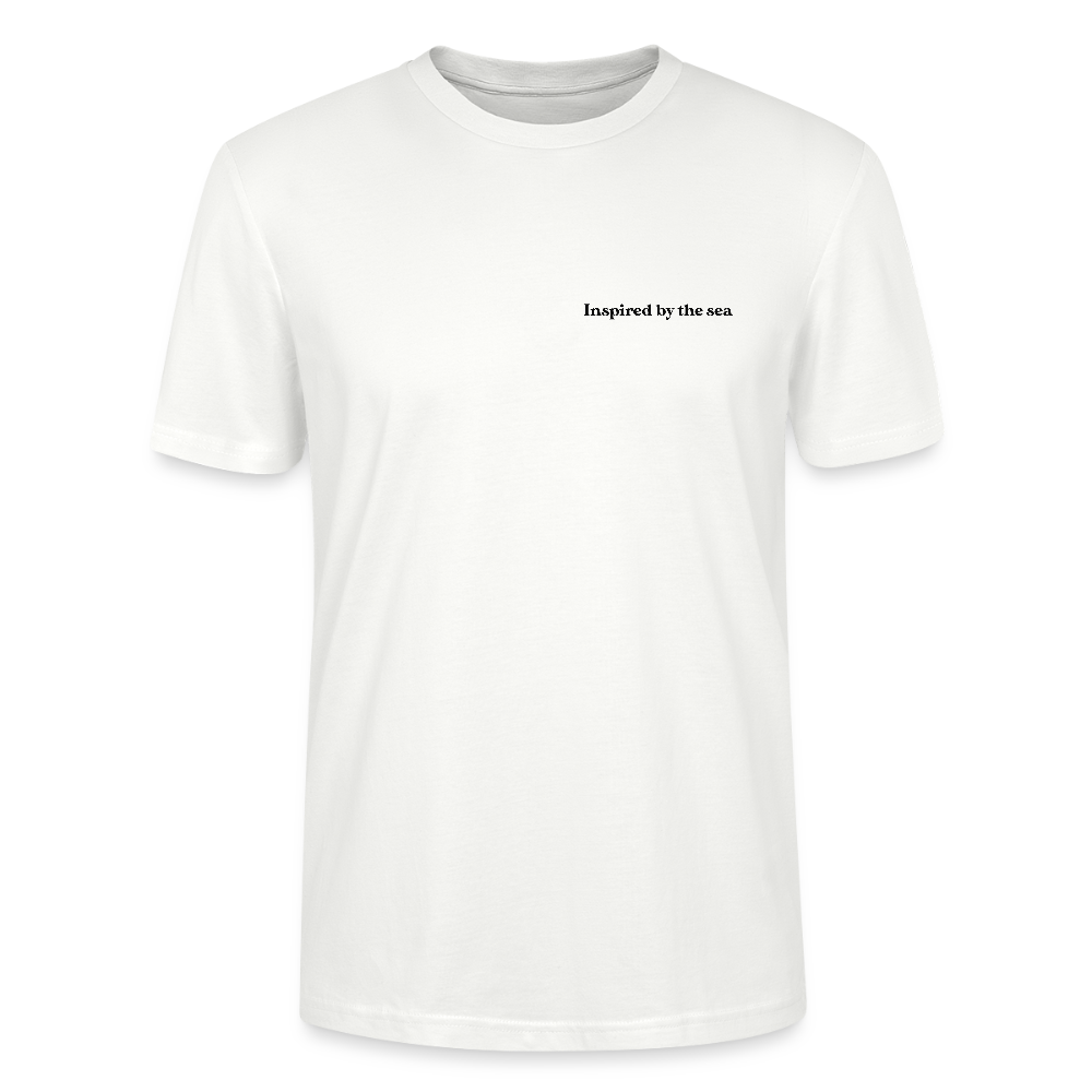 T-Shirt Coton Bio Homme / Femmes Inspired By the Sea - white