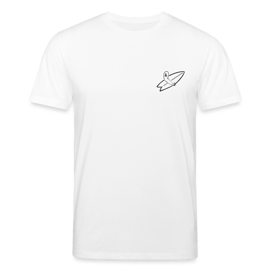 T-Shirt Coton Bio Homme Biscoto - white