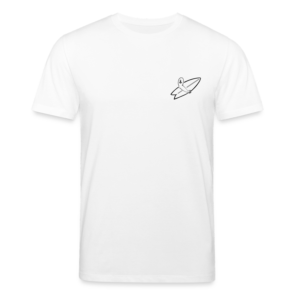 T-Shirt Coton Bio Homme Biscoto - white